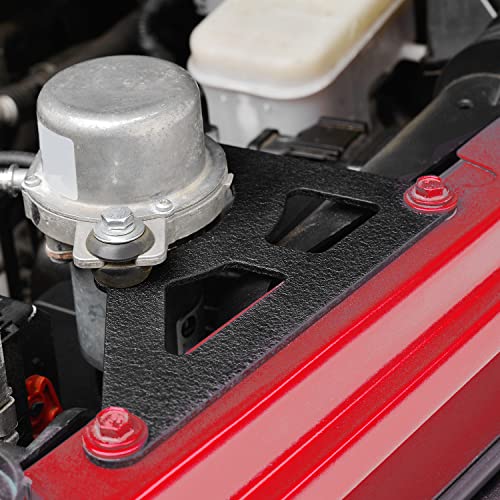 ZORASEN Brake Booster Air/Vacuum Pump Relocation Mounting Bracket Kit Fit for 2007-2018 JK Wrangler - Image 4