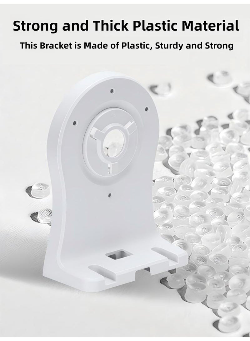 Closeli 2Pack Security Camera Mount Bracket, Compatible with EZVIZ C6 Series and C4 Series Cameras, Wall Ceiling Corner Mount Stand, ABS Camera Installation Holder, Easy to Install, Supports Cable Management for CCTV IP Cameras - Image 5