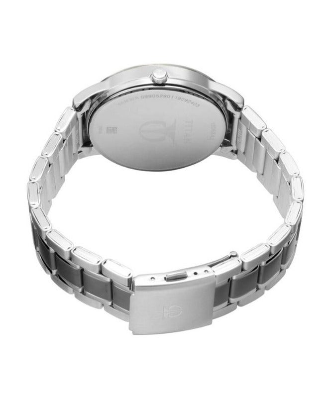 Titan Timeless Style Refined Anthra Dial and Metal Strap Watch for Men 1806km01 - Image 4