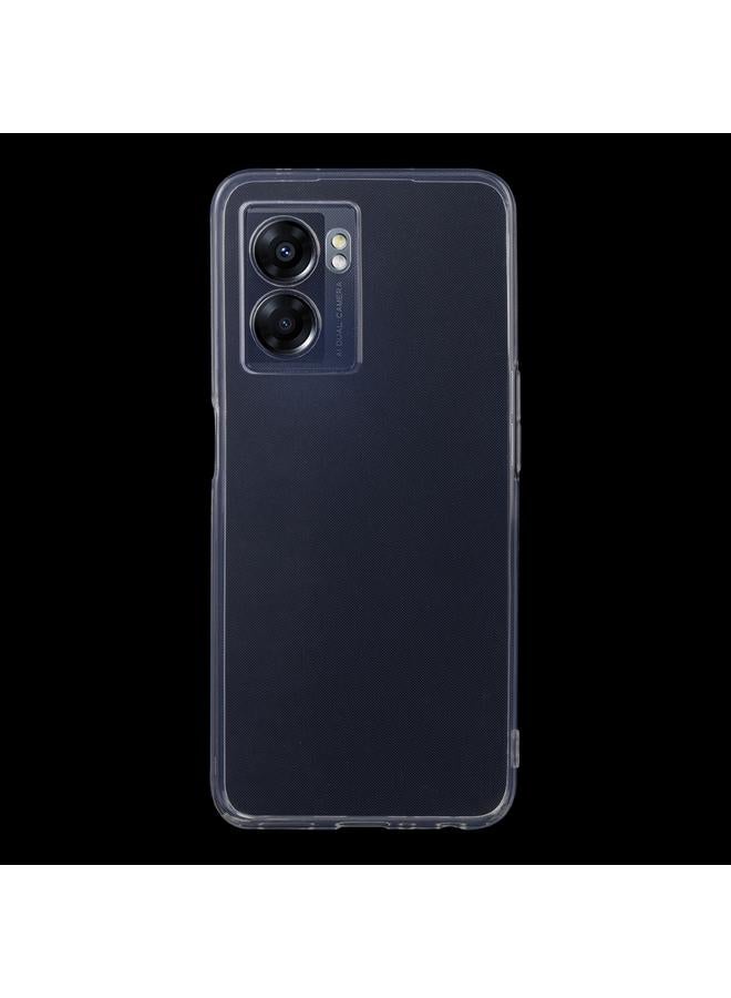 erorex Case For OPPO A57 2022 0.75mm Ultra-thin Transparent TPU Phone Case - Image 2