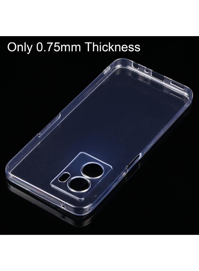 erorex Case For OPPO A57 2022 0.75mm Ultra-thin Transparent TPU Phone Case - Image 5