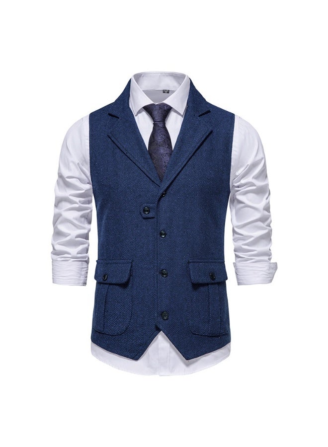 Shougu New Fashionable Casual Men's Suit Vest  - Image 1