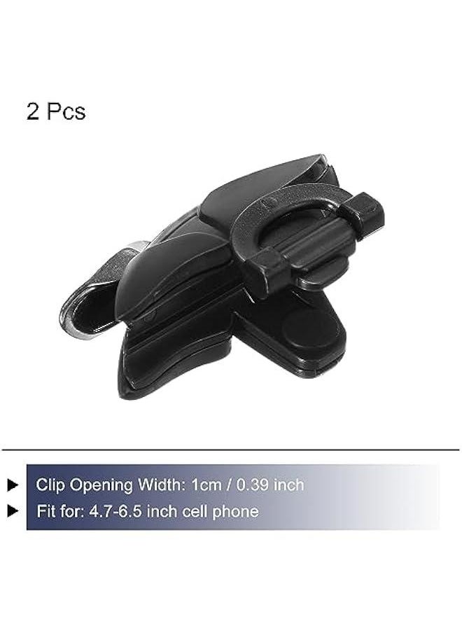 ماركة غير محددة Mobile Game Controller Pair Trigger ons for 4.7-6.5 Inch Phones High Sensitivity Black  - Image 3