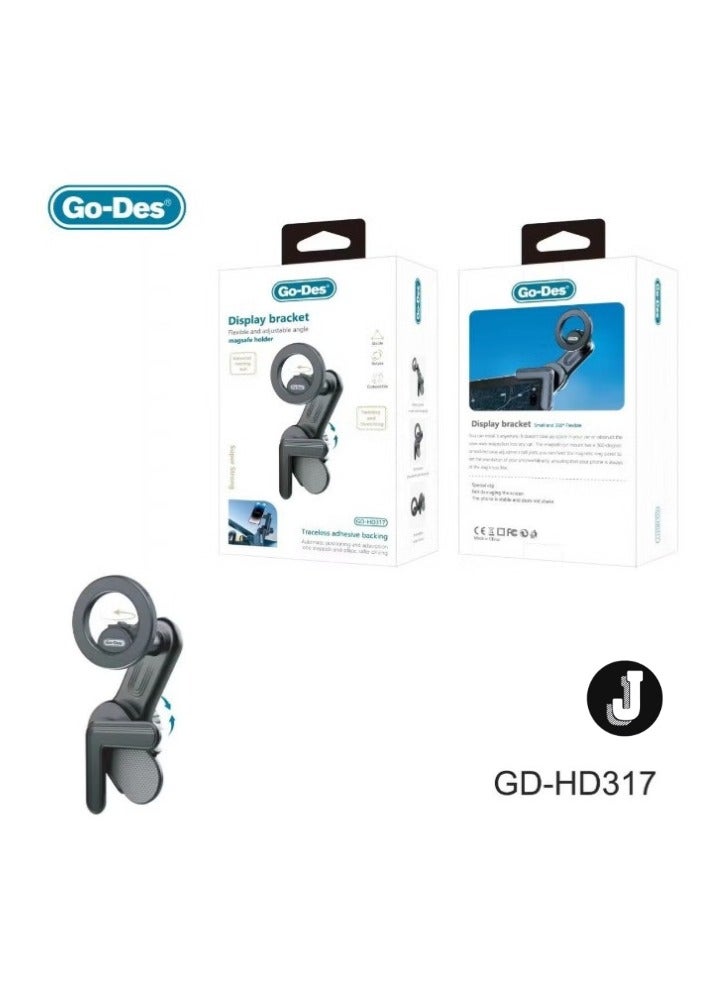 JAJEEK 360° Rotatable Head V-Corner Laptop Monitor & Phone Holder – Multi-Device Stand for Optimal Viewing - Image 4