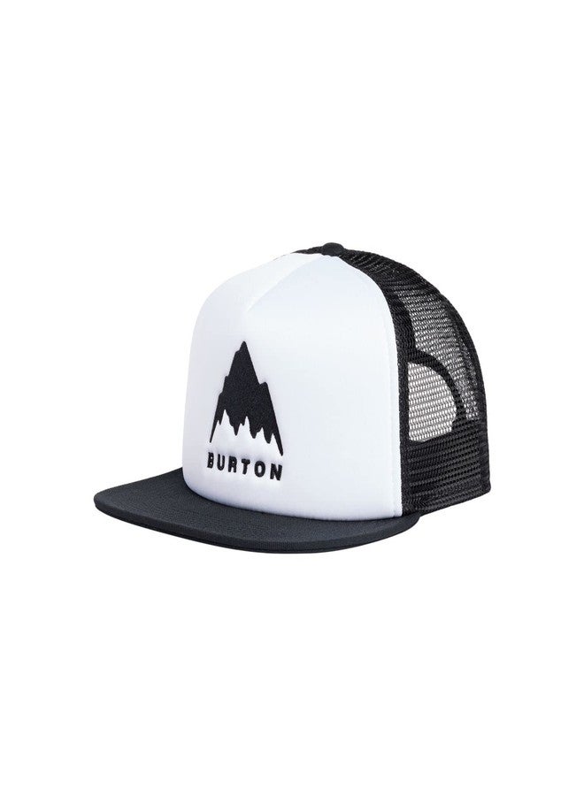Burton Mens' I-80 Trucker Snapback Hat (US, Alpha, One Size, True Black) - Image 1