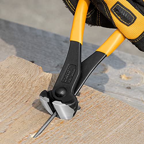 Ingco End Cutting Plier, Cr-V, 7"(180Mm), For Removing Nails And Screws, For Cutting And Bend The Wire, Multicolor - Image 5