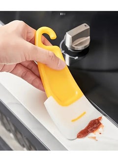 Goolsky 1pc Silicone Kitchen Scraper, Non-Stick, Heat-Resistant, Easy to Clean, No Electricity Needed, Ideal for Cooking & Baking  - Image 3