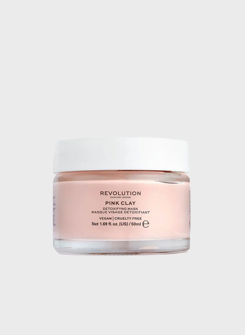 REVOLUTION Revolution Skincare Pink Clay Detoxifying Face Mask
