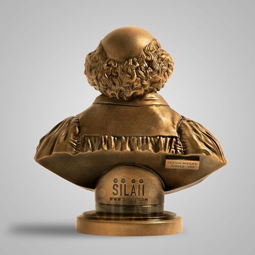 SILAII Dr Samuel Hahnemann Sculpture (5 Inch Bronze) - Image 5