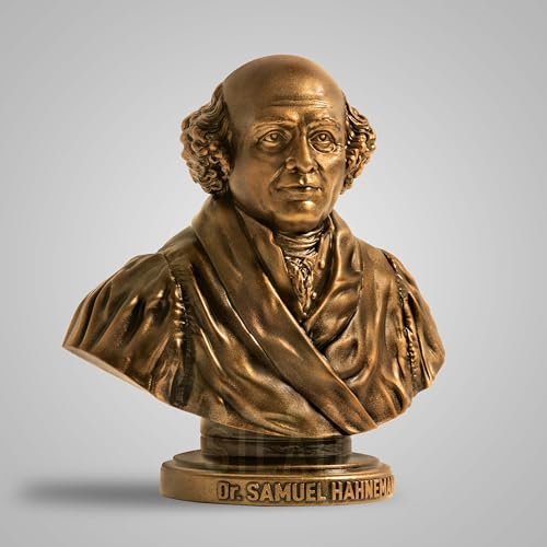 SILAII Dr Samuel Hahnemann Sculpture (5 Inch Bronze) - Image 3