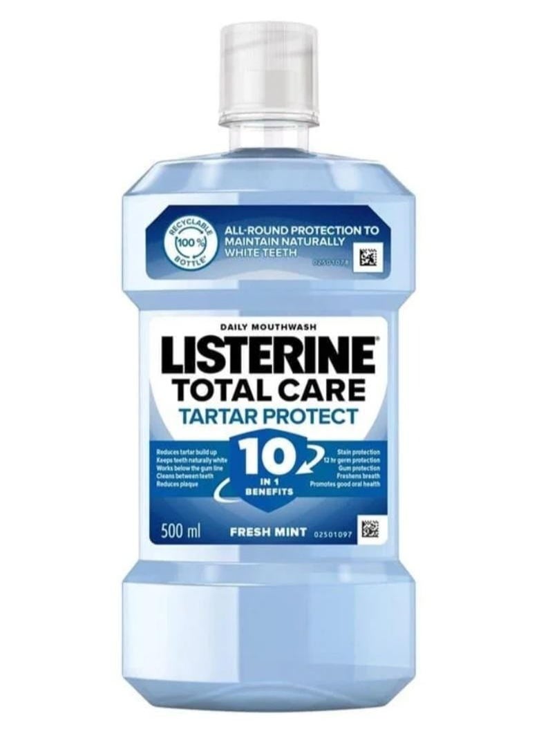 Listerine Listerine Total Care Tartar Protection Mouthwash 500ml Original 