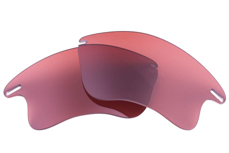 LenzFlip Polarized Replacement Lenses Compatible with Oakley Fast Jacket XL - Rose/Brown Polarized - Image 1