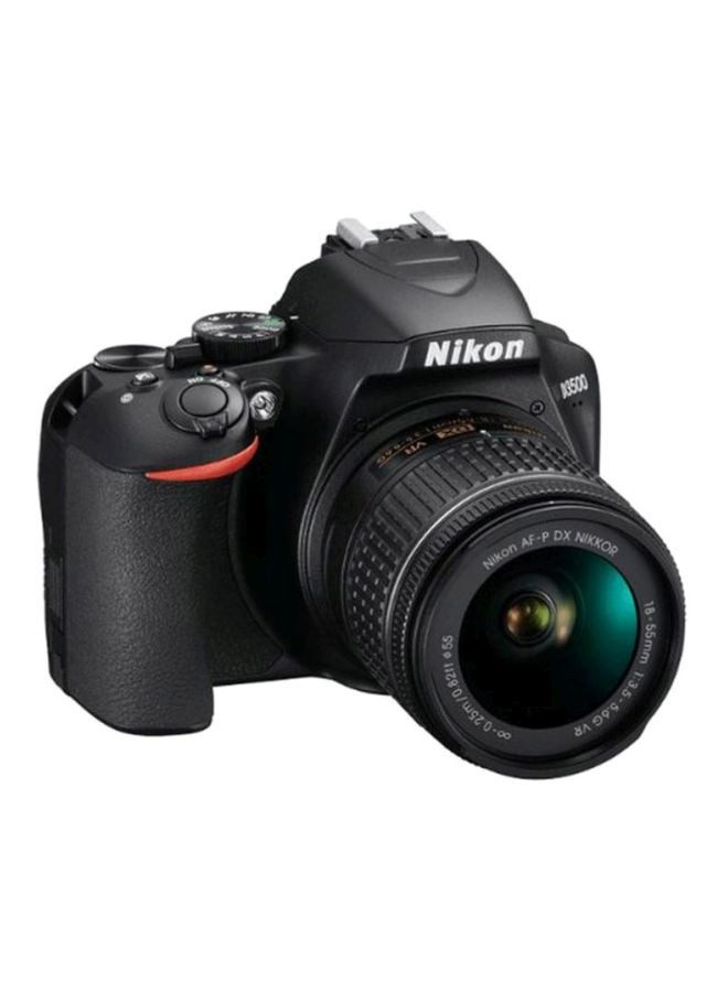 نيكون كاميرا رقمية بعدسة أحادية عاكسة D3500 مزودة بعدسة AF-P DX نيكور مقاس 18-55 سم ببعد بؤري f/3.55.6G وتقنية تقليل الاهتزاز بدقة 24.2 ميجابكسل وتدعم تقنية البلوتوث - Image 4