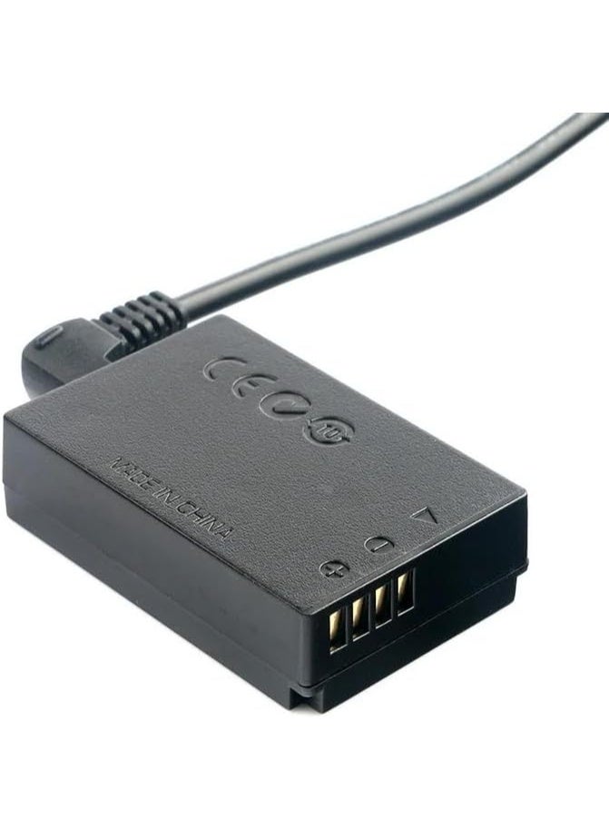Generic valueable 1 Dummy battery for EOS-M EOS m2 EOS m50 M10 replacement power bank LP-E12 5V USB DC drive adapter with DC connector DR E12 - Image 5