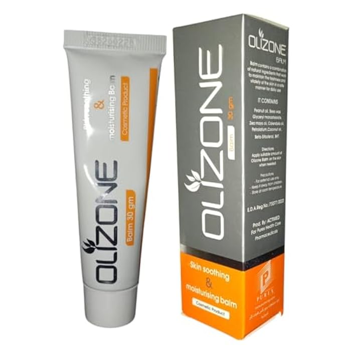أوليزون  – كريم طبيعي لترطيب الجلد وتسريع التئام الجروح والحروق وإزالة الندبات 30 جرام – بخلاصة الصبار وزيت الزيتون وزيت الشاي - Image 1