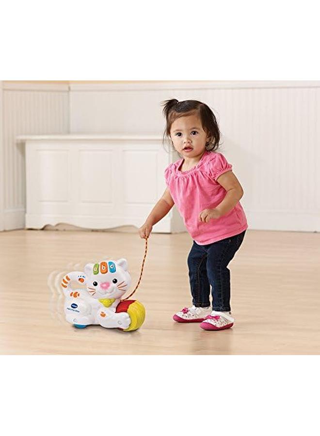 vtech 80158203 Pull And Play Kitten Interactive Toy White - Image 2