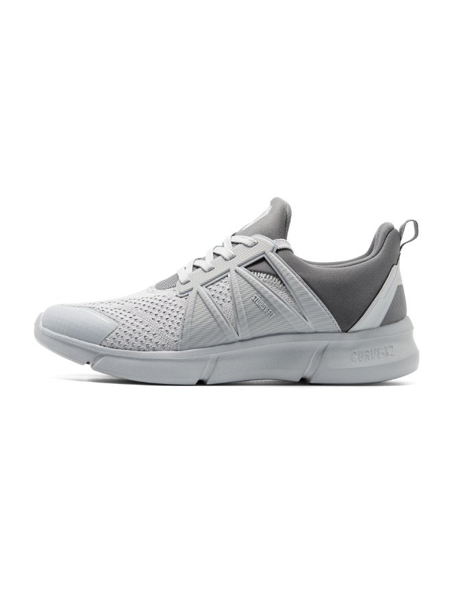 PUCA Sneakers for Men Light Weight Casual Shoes with Mesh Outer X-Seven Grey - Image 4