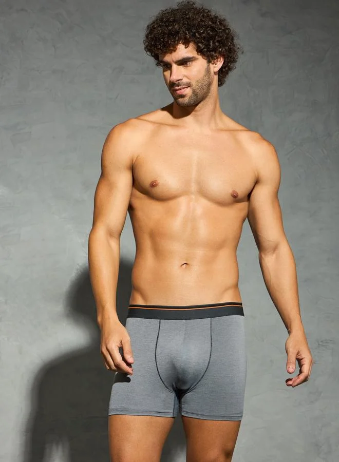 Technosport Technosport Pack of 3 - Solid 4-Way Stretch Trunks