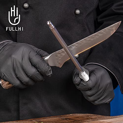 FULLHI Knife Set 13pcs Japanese Knife Set, Premium Japan Stainless Steel Kitchen Knife with Knife roll package - Image 4