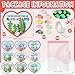 RattanView 27 Packs Axolotl Valentines with Gift Card Mini Resin Animal Miniature Figure for Axolotl Party Favors Exchange Gifts Decoration Coworker FriendGlow in the Dark - Image 4