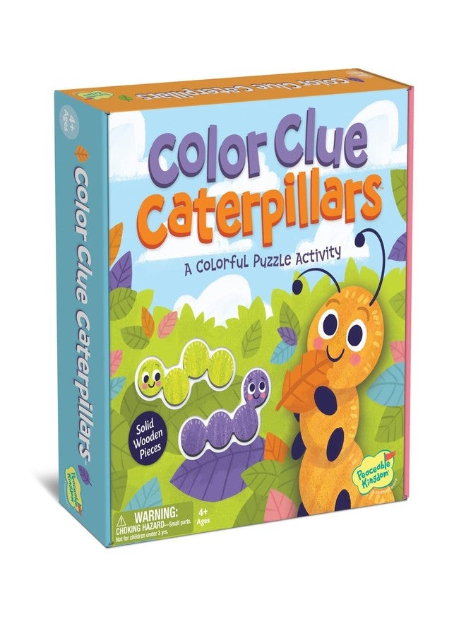 Peaceable Kingdom Color Clue Caterpillars – Magnetic Puzzles for Kids Ages 4 and Up - Image 4