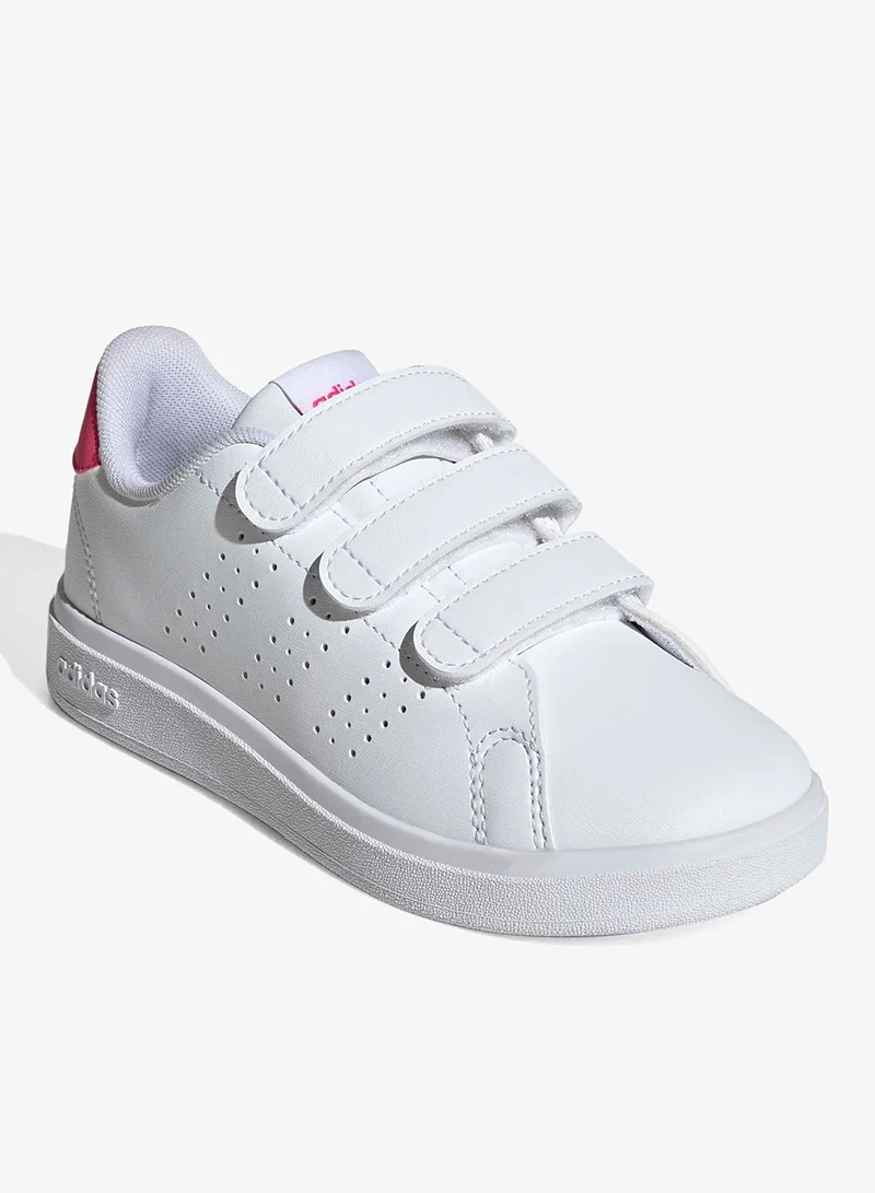 Adidas FTWWHT/FTWWHT/REAPNK Kids Advantage Base 2.0 for Women | Best Price UAE