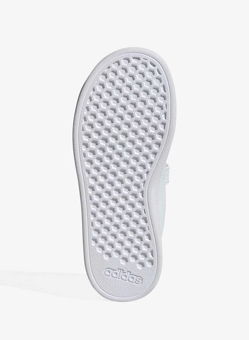 Adidas FTWWHT/FTWWHT/REAPNK Kids Advantage Base 2.0 for Women | Best Price UAE