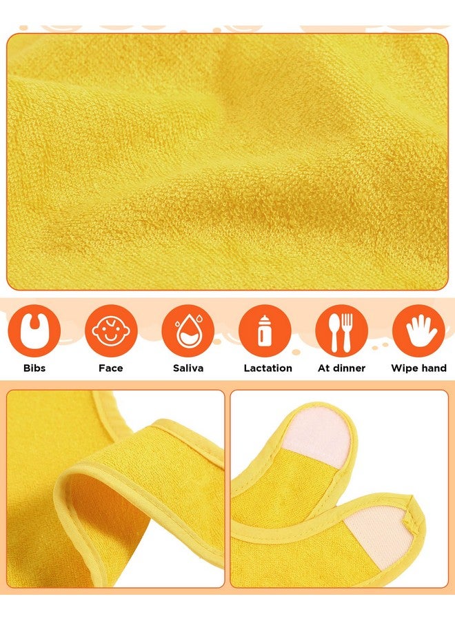 JaGely 30 Pack Baby Muslin Bandana Drool Bibs For Baby Boys Girls Multicolor Solid Terry Cotton Bibs Unisex Waterproof Baby Feeder Bibs With Fiber Filling Adjustable Newborn Bibs For Teething And Drooling - Image 4