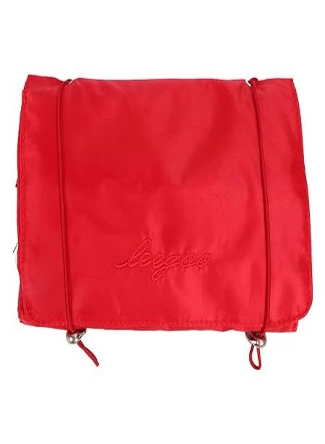 Karomouj KMA685 Makeup Roll Bag Waterproof 4 in 1 Multifunctional Removable Hanging Makeup Bag with Foldable 4 Toiletry Bag for Brush,Jewelry,Makeup Kit,Cosmetic Bag (Multicolor,Pack of 1) - Image 1