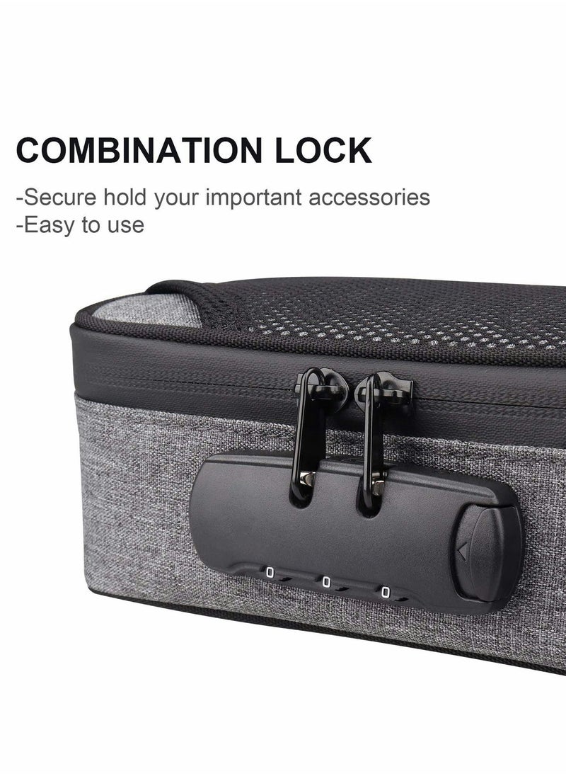 Excefore - Smell Proof Bag with Lock, Smell Proof Case, Smell Proof Storage Bag with Odor Absorbing Activated Charcoal Lining for Herbs - Image 1