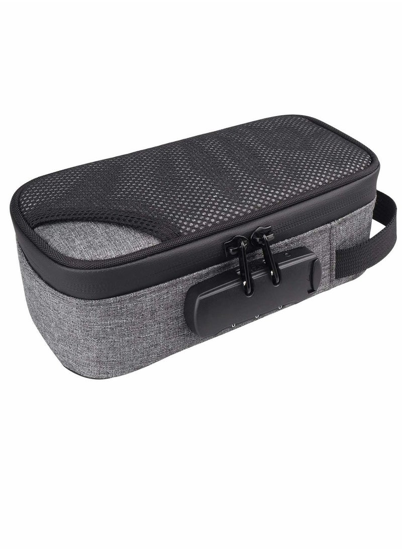 Excefore - Smell Proof Bag with Lock, Smell Proof Case, Smell Proof Storage Bag with Odor Absorbing Activated Charcoal Lining for Herbs - Image 1