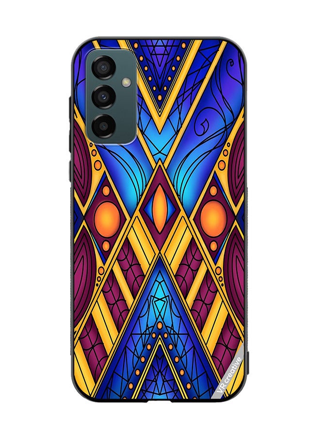VR CREATIVE Protective Case Cover For Samsung Galaxy M23 Abstract Design Multicolour - Image 1