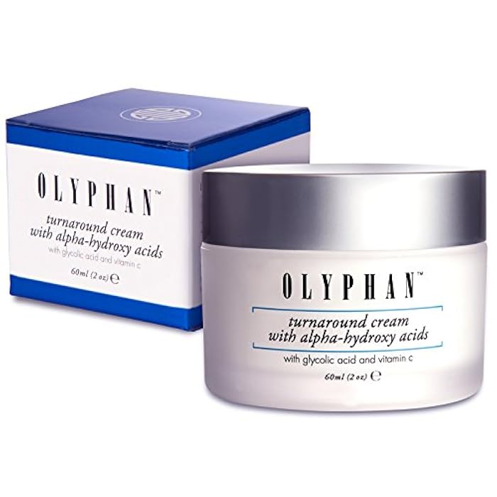 OLYPHAN Alpha Hydroxy Acid Cream for Face Best Glycolic Acid Exfoliating Face Moisturizer Anti-Aging Cream with AHA for Acne Prone Skin; Day - Night Natural Exfoliator for Women or Men - Image 2