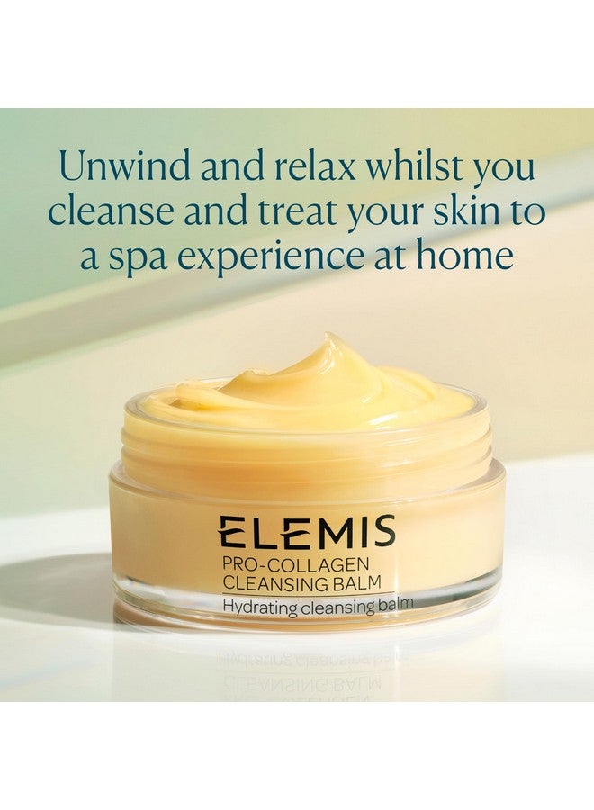 ELEMIS Pro-Collagen Cleansing Balm Makeup Remover, Hydrating Facial Cleanser, Oil Cleanser, Oil Makeup Remover, Deep Cleanse
