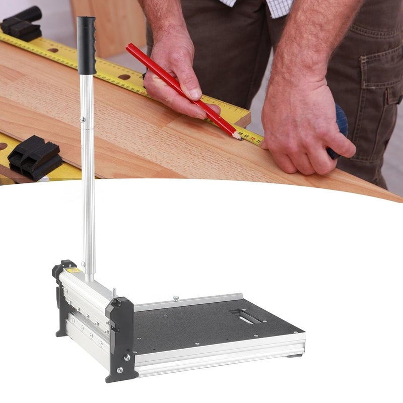klarako Floor Cutter, Stainless Steel Laminate Flooring Cutter for Cutting Siding Engineered Hardwood Siding PVC and Rigid Core Plank - Image 2