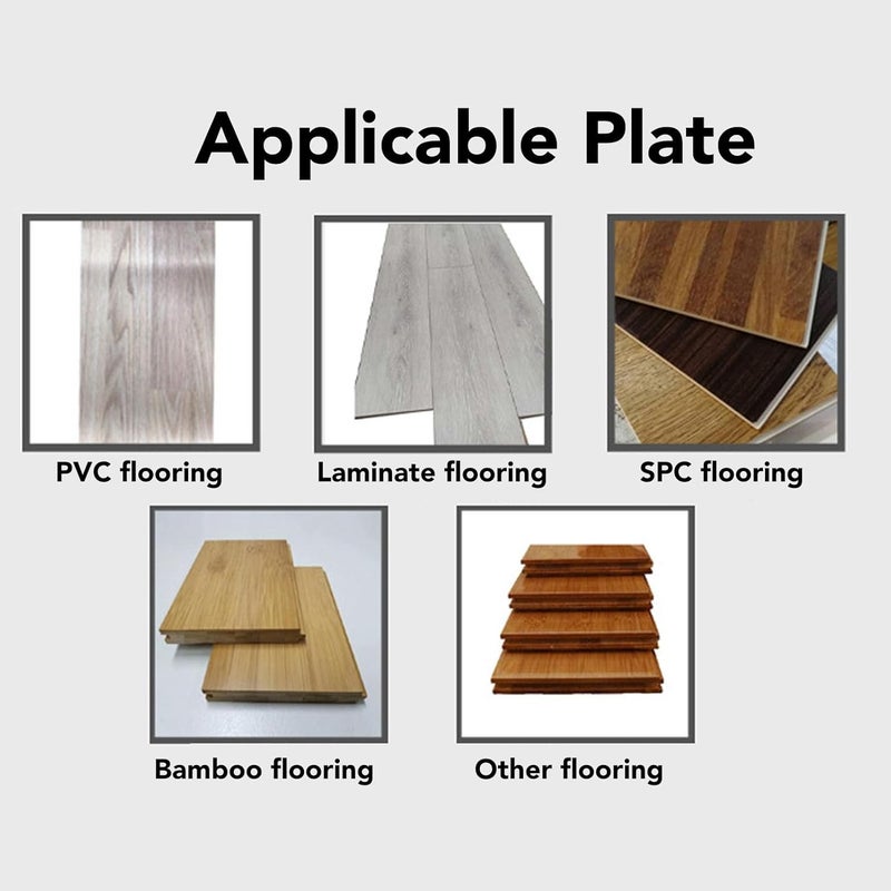 klarako Floor Cutter, Stainless Steel Laminate Flooring Cutter for Cutting Siding Engineered Hardwood Siding PVC and Rigid Core Plank - Image 3