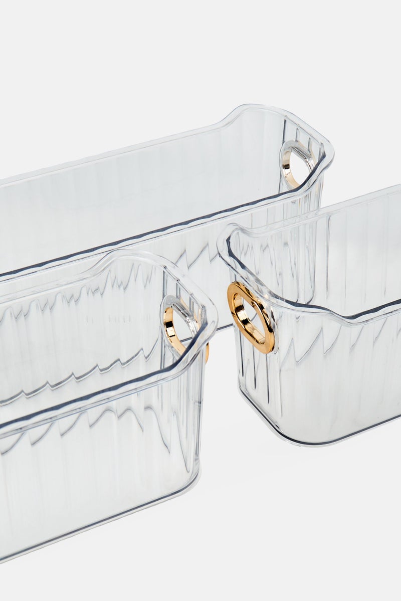 Oasis Home 3 Pieces Multi-Purpose Storage Bins - Image 2