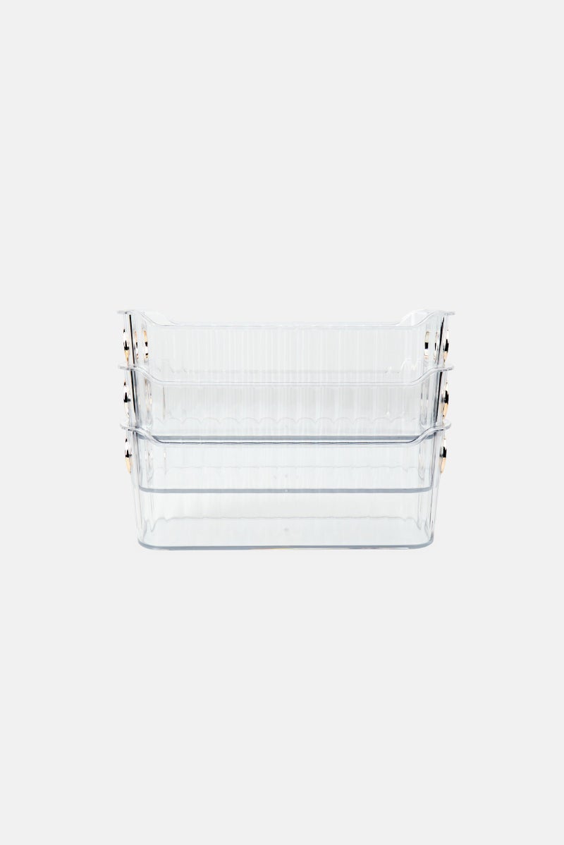 Oasis Home 3 Pieces Multi-Purpose Storage Bins - Image 3