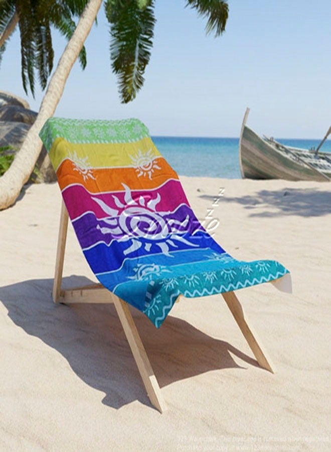 سنوز بشكير بحر قطن سنوز - 170×90 سم، تصميم صن شاين - Image 1