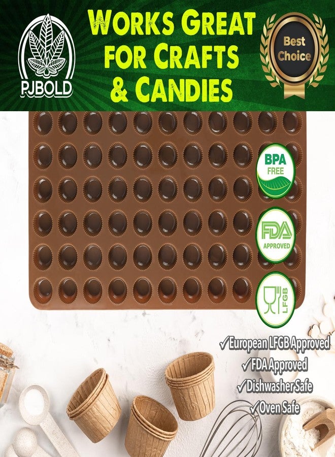 PJ Bold Peanut Butter Cup, 7.5mL, 88 Cavities- Half Sheet - Image 4