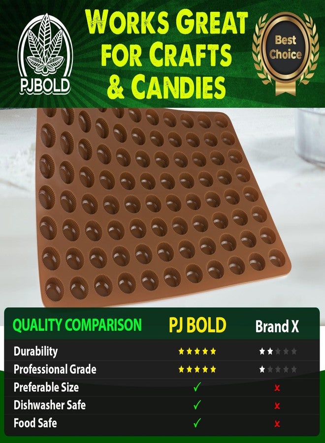 PJ Bold Peanut Butter Cup, 7.5mL, 88 Cavities- Half Sheet - Image 5