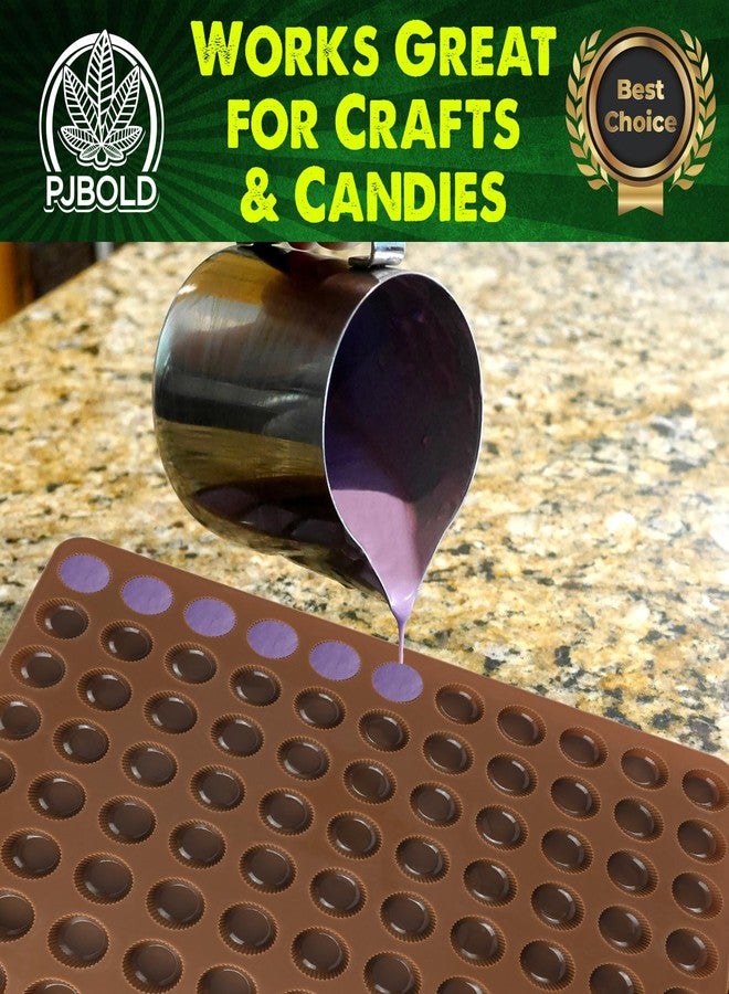 PJ Bold Peanut Butter Cup, 7.5mL, 88 Cavities- Half Sheet - Image 3