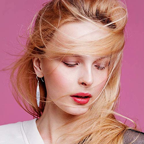 None/Brand 100 Pcs / 50 Pairs 925 Sterling Silver Earring Hooks, Hook Ear Wires with 100 Pcs Clear Rubber Silicone Earring Safety Backs Stoppers for DIY Jewelry Making - Image 3