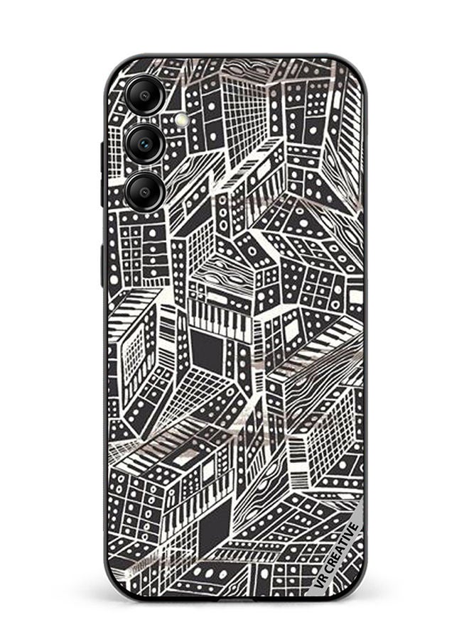 VR CREATIVE Protective Case Cover For Samsung Galaxy M54 Layer Design Multicolour - Image 1