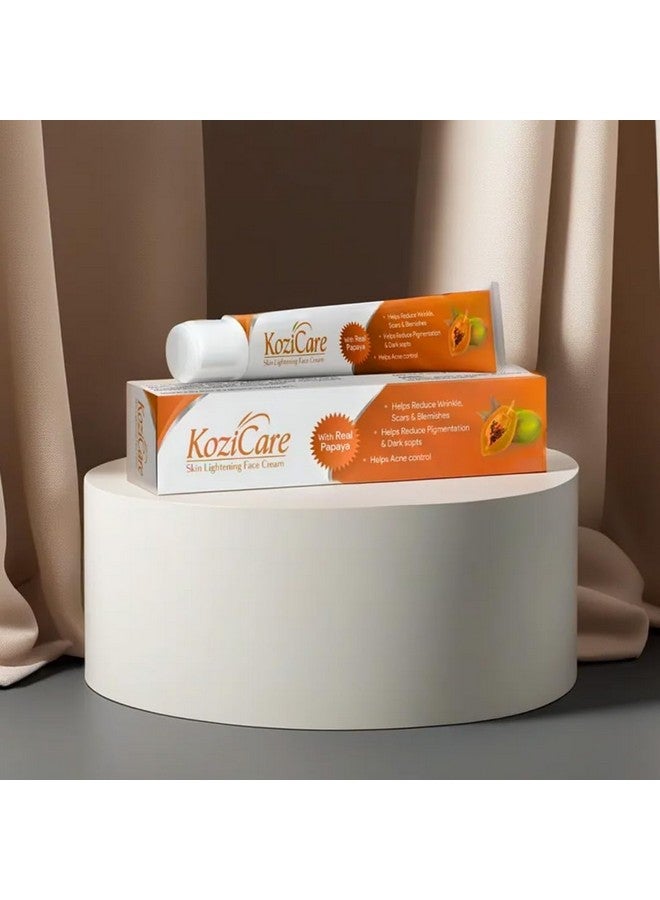 KOZICARE Kozicare Kojic Acid Cream | Papaya Cream | Tan Removal Cream | Face Cream for Glowing Skin | Non-Greasy & Lightweight | Face Cream for Men & Women | Suitable for All Skin Type - 15 g  - Image 2