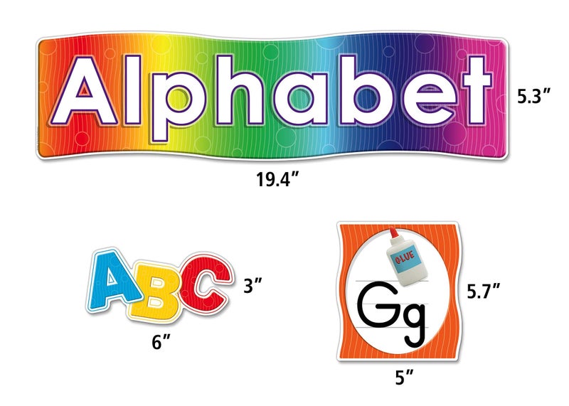 Teacher Created Resources Alphabet Mini Bulletin Board (TCR4865) - Image 3