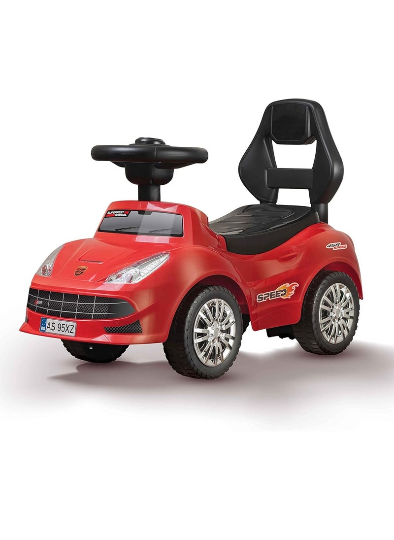 Tic Toys - Manual Push Racing Kids Car - Sleek, sporty design with comfortable seat and steering wheel - Image 1