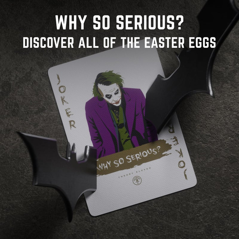 theory11 The Dark Knight Trilogy Premium Playing Cards - Officially Licensed Batman Theme Deck - Image 5