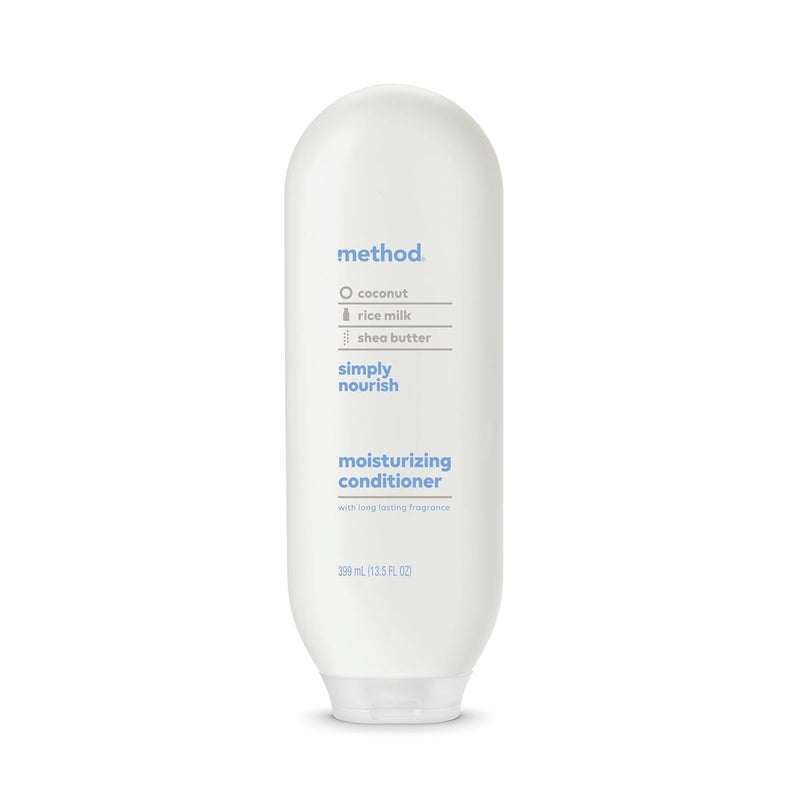 Method Moisturizing Conditioner Simply Nourish with Shea Butter Coconut and Rice Milk Scent Notes Paraben and Sulfate Free 135 oz Pack of 1