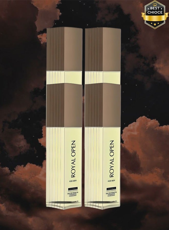 UNIVERSAL 4 Pieces Royal Open Perfume For Men 100ml EDT - Image 1